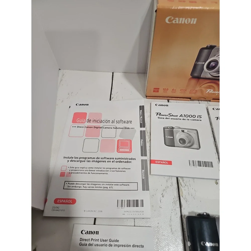 Canon PowerShot A1000 IS 10.0MP Digital Camera - Gray